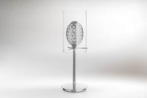 Lampada 'cosmo' in argento