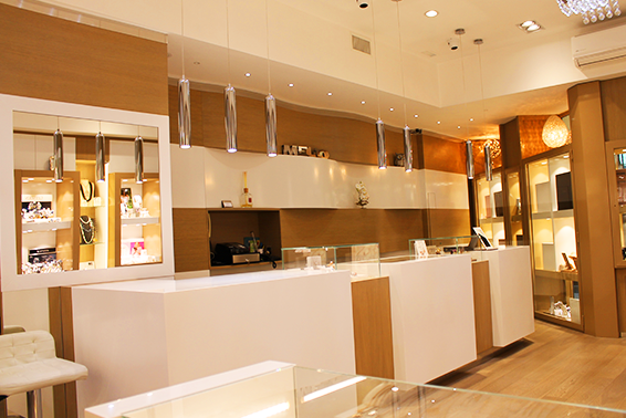 Esposizione della gioielleria Meleo